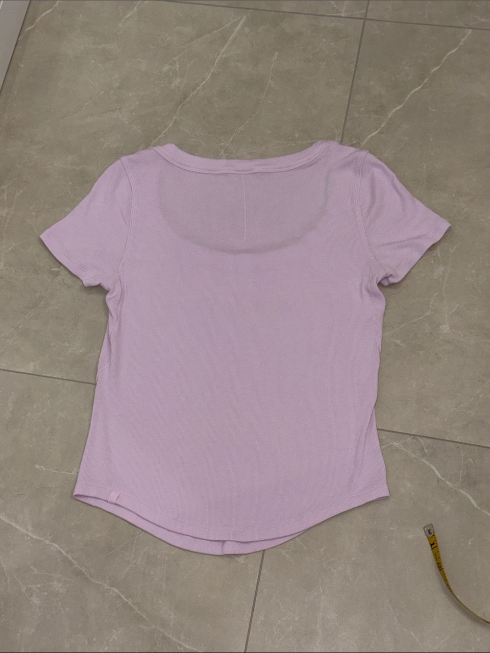 lululemon athletica Hold Tight Scoop Neck Short Sleeve Top - pink organza - Picture 4 of 5